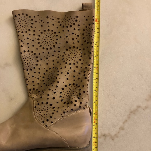 Rud by Rudsak star cut outs tall tan / taupe boots - Picture 9 of 9